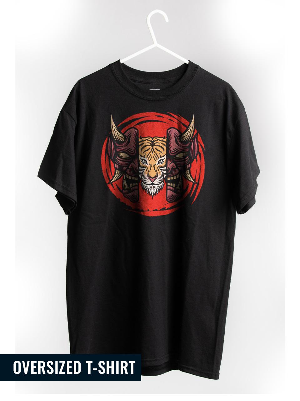 TigerMonster Roar Oversized T-Shirt