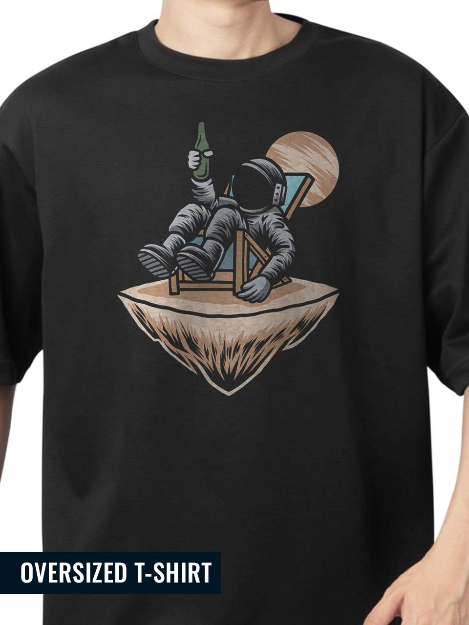 Cosmic Explorer Adventure Oversized T-Shirt
