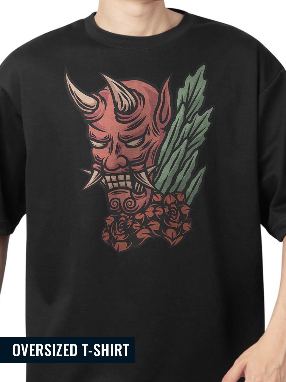 Shadowhorn Beast Oversized T-Shirt