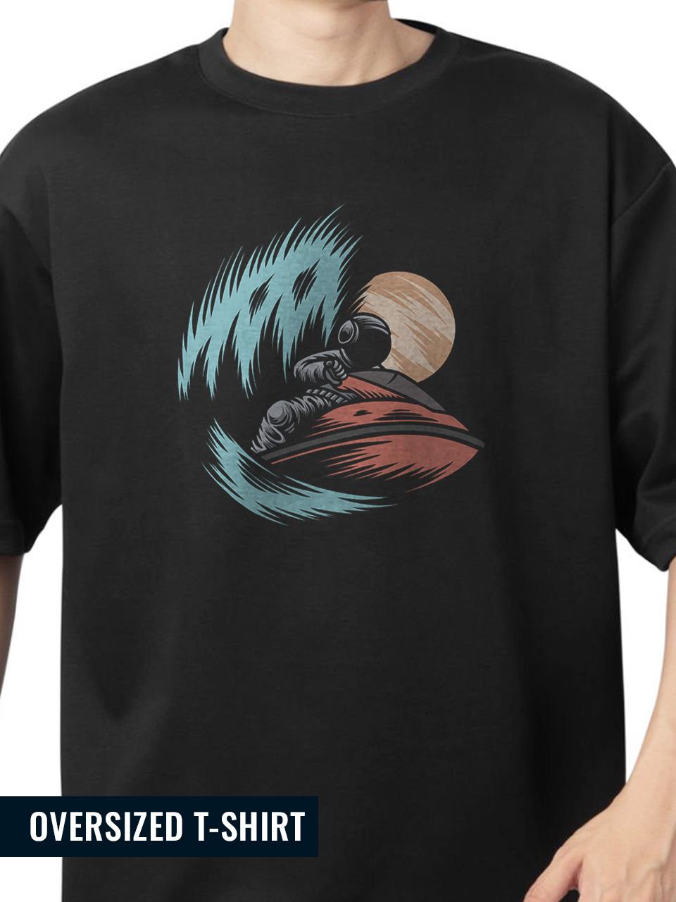 Scarlet Seafarer Oversized T-Shirt