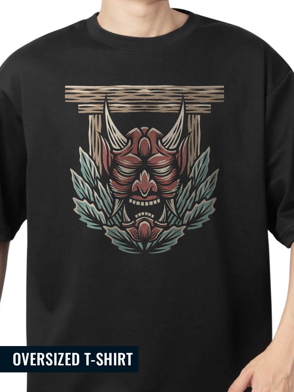 Temple Guardian Monstrosity Oversized T-Shirt
