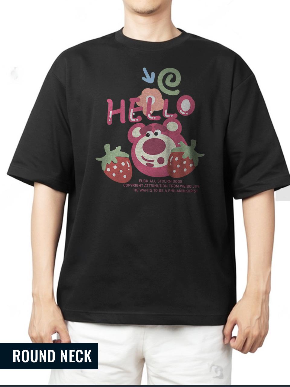 Sweet Berry Chat Oversized T-shirt 
