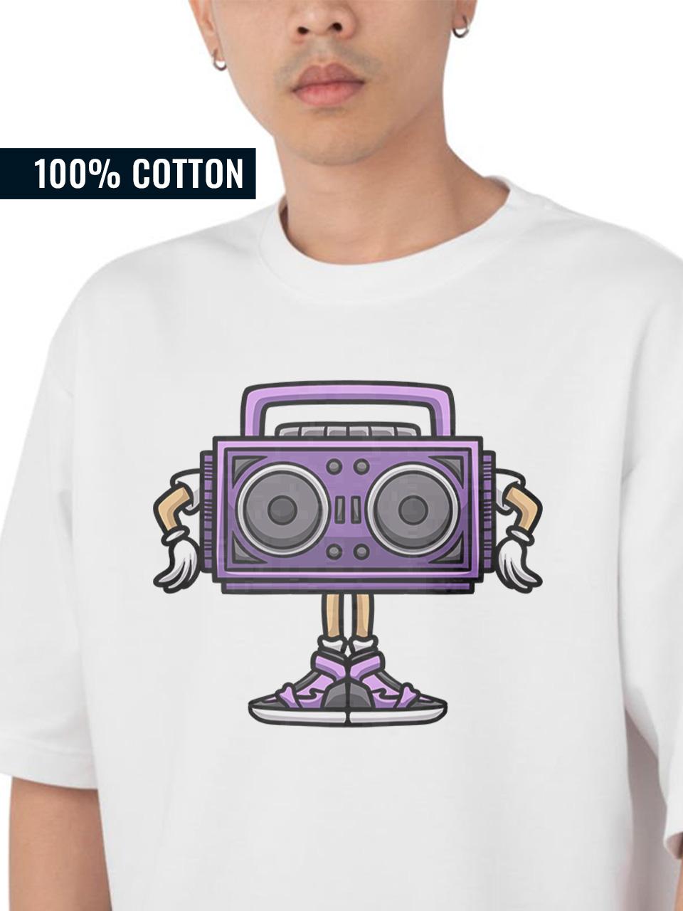 Radio Man Anthem Oversized T-Shirt
