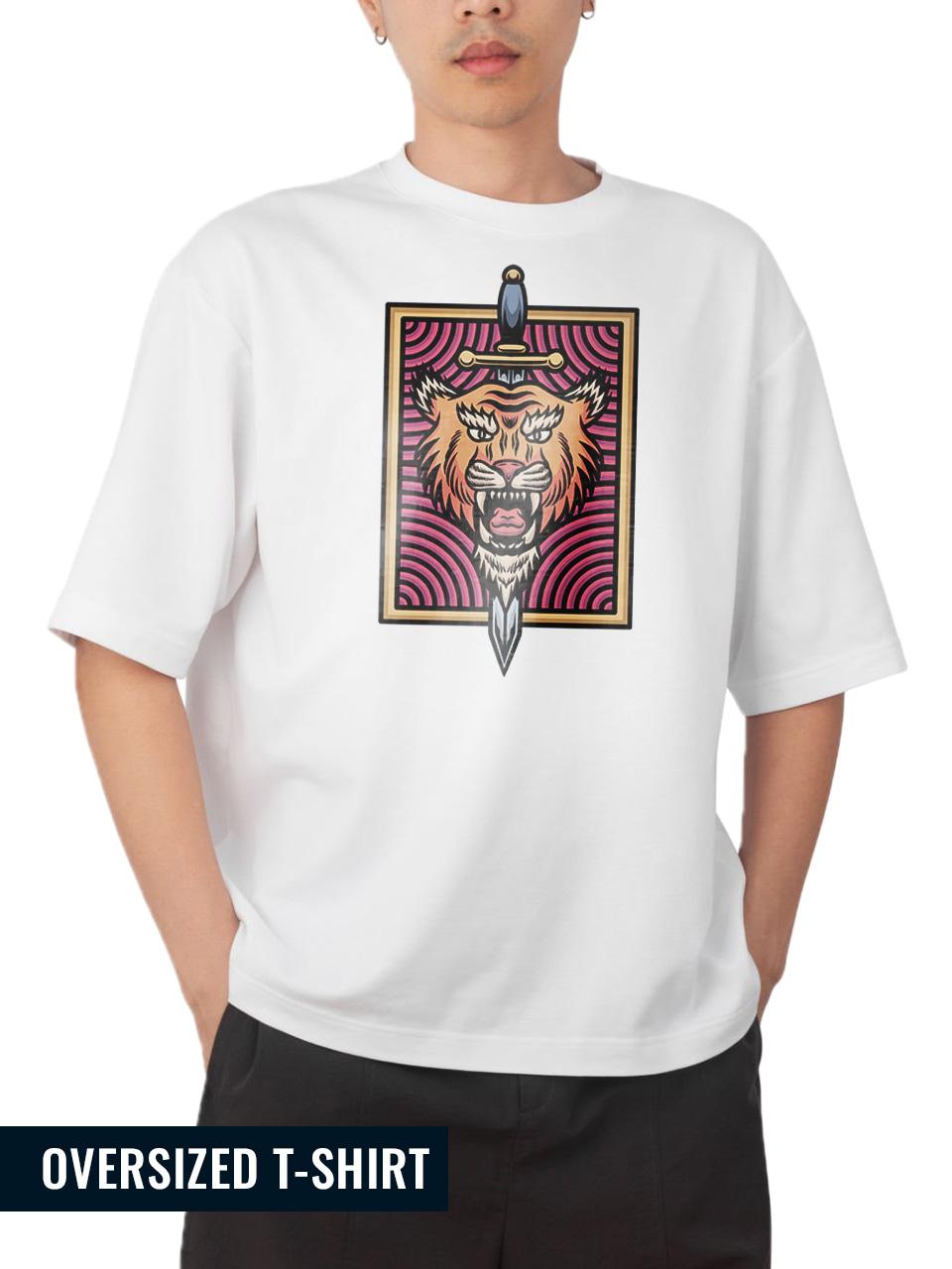 Roaring Tiger Majesty Oversized T-Shirt