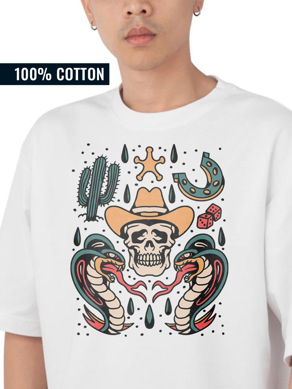  Outlaw Showdown Oversized T-Shirt